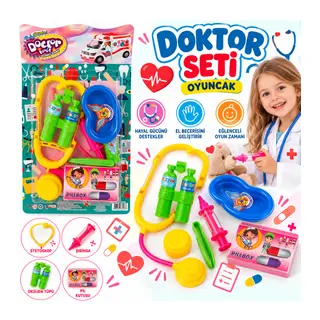 DRS-101 Kartela Doktor Set Oyuncak
