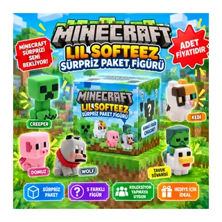 Lil Softeez Sürpriz Paket Figürü (adet fiyatıdır)