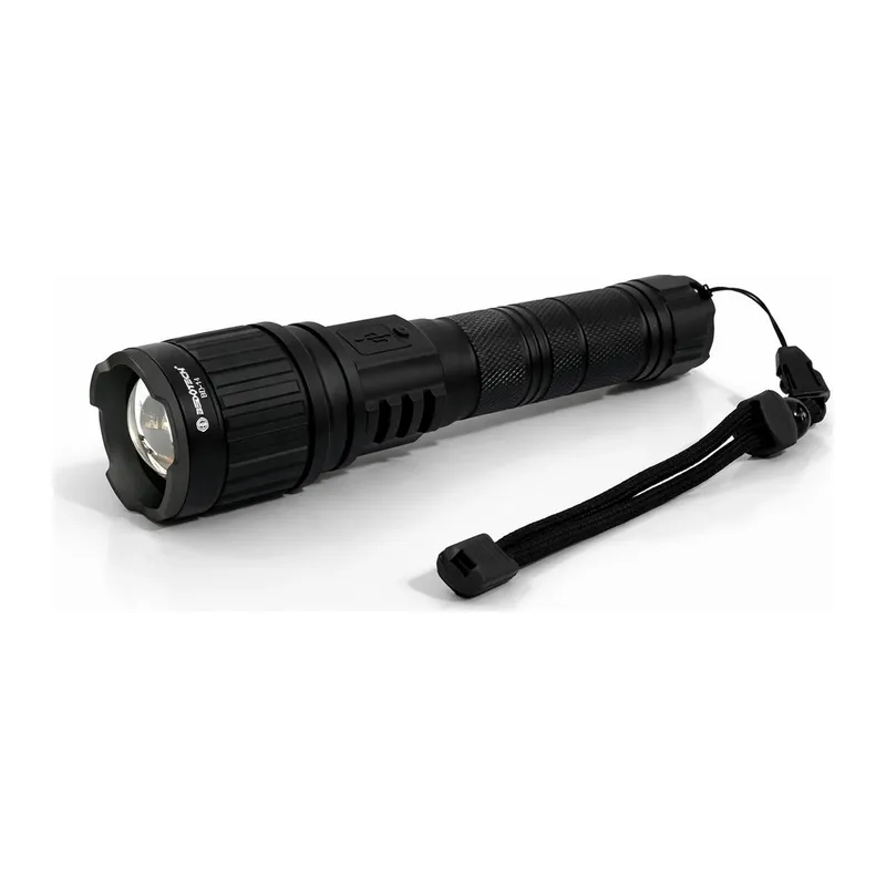 BD-14 10W TG LED Alüminyum Alaşımlı Zoomlu Type-C Şarjlı El Feneri