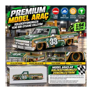x Kaido House 1/64 Chevrolet Silverado KAIDO Intimidator V2