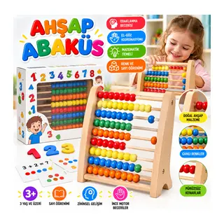 KM5632 Ahşap Abaküs