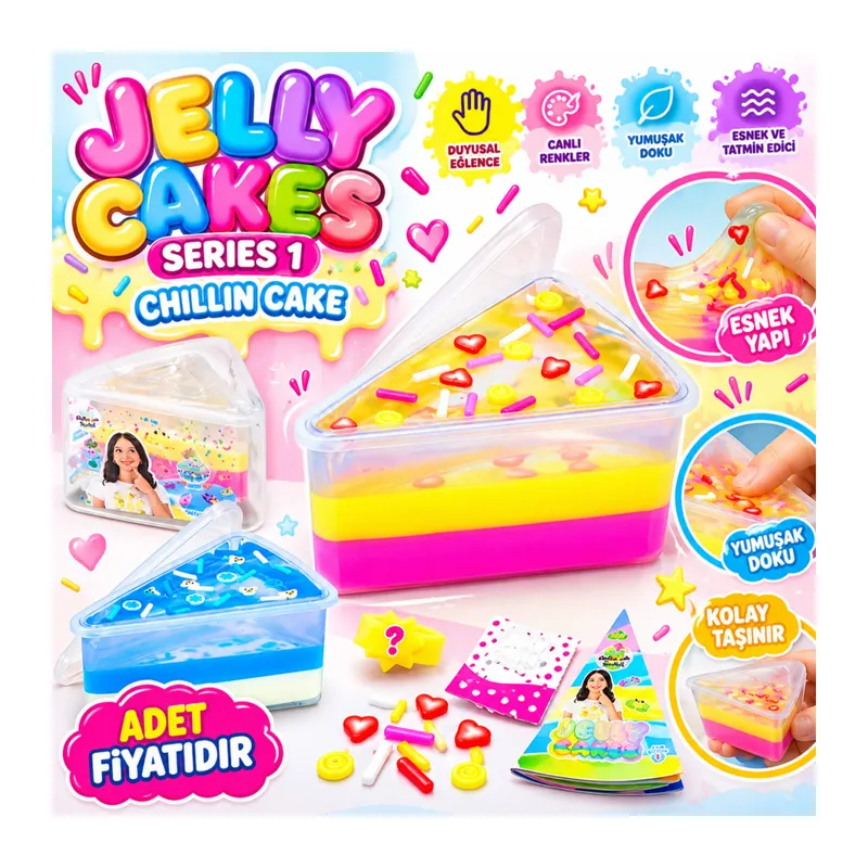Jelly Cakes Series 1 Chillin Cake (adet fiyatıdır)