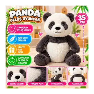 PL50228 35 Cm Panda Peluş Oyuncak