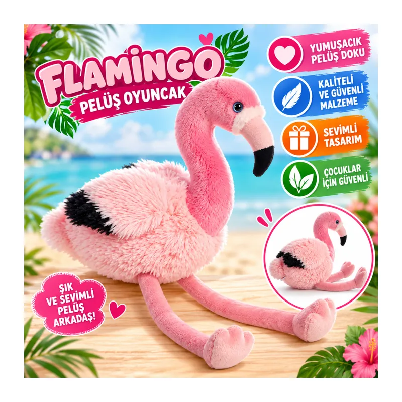 Flamingo Peluş Oyuncak