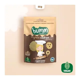 Organik Tahinli ve Pekmezli Vegan Kurabiye 55 Gr