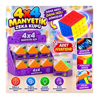 4x4 Magic Start Manyetik Küp (adet fiyatıdır)