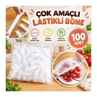 Çok Amaçlı Lastikli Bone 100 lü