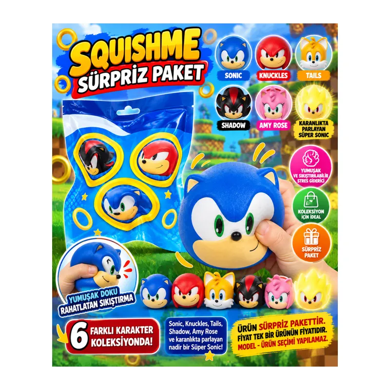 Squishme Sürpriz Paket (adet fiyatıdır)