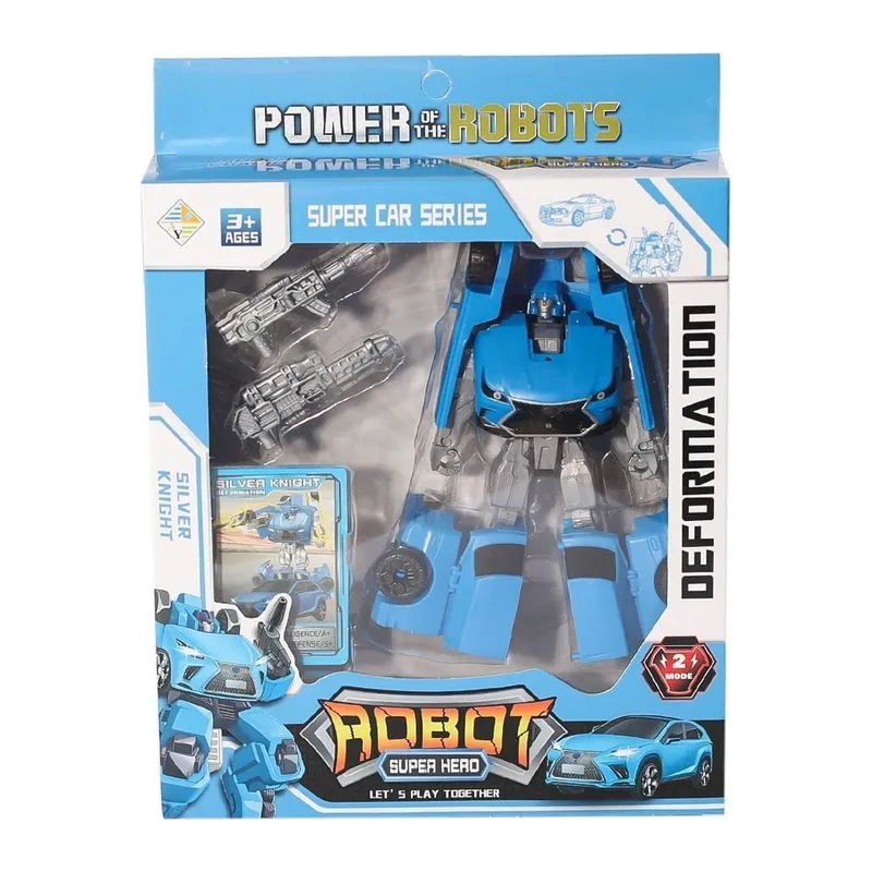 HY-8877 Dönüşebilen Transformers Kartlı Araba