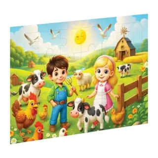 CAAHS-33500-33507 Ca Games Ahşap Puzzle