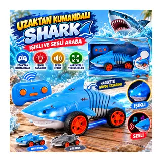 765-33 2 4G Kumandalı Sesli Işıklı Shark