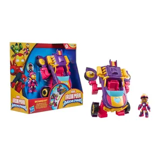 G1476 Iron Man And His Awoesome Friends IRONHEART 2si1arada Araç Seti +3 yaş