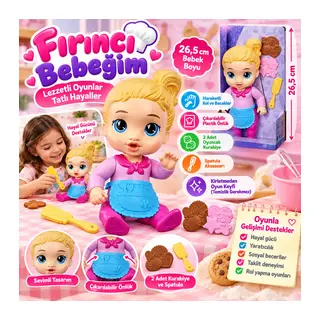 G2983 Fırıncı Bebeğim