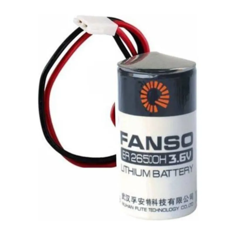 ER26500H Kablolu Konnektörlü (51005-2P) 3.6V Lithium Pil (Li-SOCL2)
