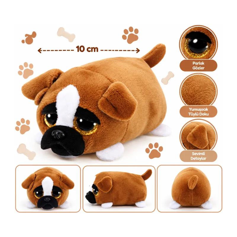 Peluş Köpek Diggs 10 cm