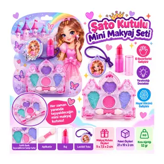 Şato Kutulu Mini Makyaj Seti