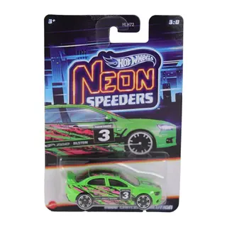 HLH72 Hot Wheels Neon Yarışlar Temalı Arabalar