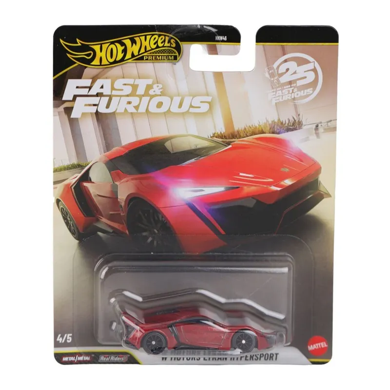 HNW46 Hot Wheels Fast and Furious Premium Arabalar