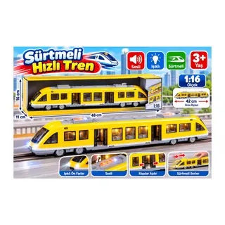 WY920B Sesli Işıklı Sürtmeli Hızlı Tren 20