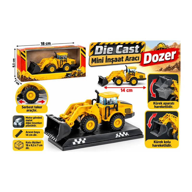 Mini İnşaat Aracı Dozer