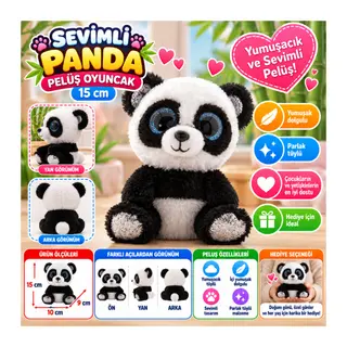 Boos-Bamboo Panda 15 cm