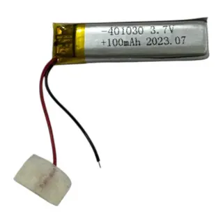 401030 3.7V 100 MAh Li-Polymer Pil (Devreli/1.5A)