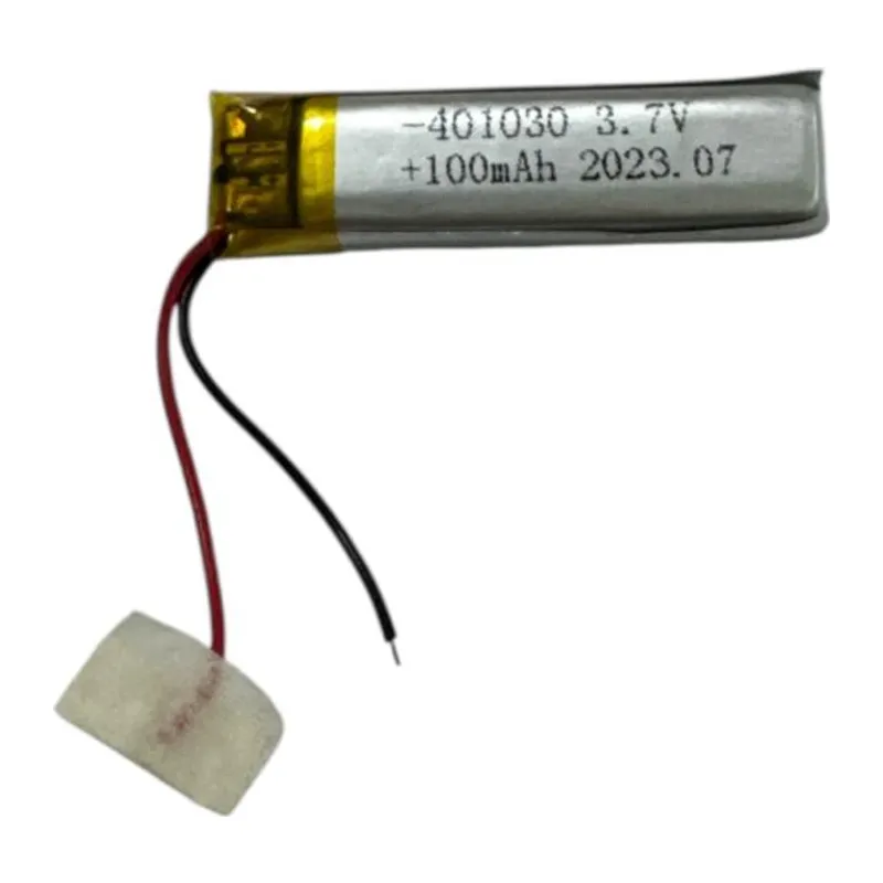 401030 3.7V 100 MAh Li-Polymer Pil (Devreli/1.5A)