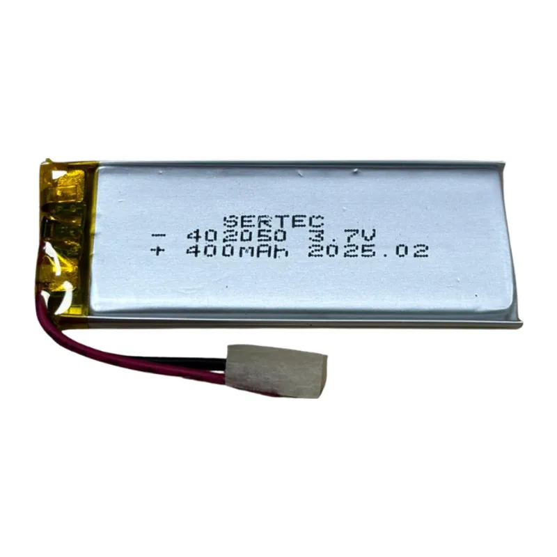 402050 3.7V 400mAh Li-Polymer Pil (Devreli/1.5A)