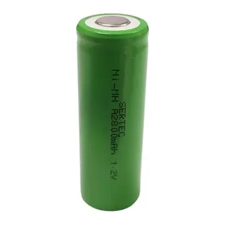1.2V 2800 Mah - A Size - Ni-MH Şarjlı Pil - (Başsız / Flat Head)