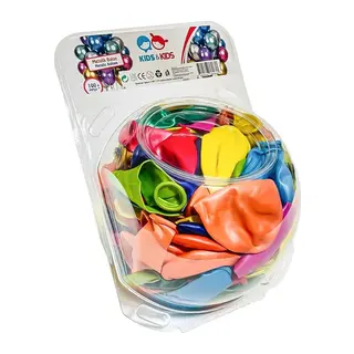 STR-117 Metalik Karışık Renk 100lü Balon