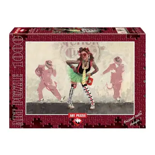 4355 Art Puzzle Şeytan Mı? Melek Mi? 1000 Parça Puzzle