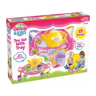 01593 Candy Tepsili Çay Set