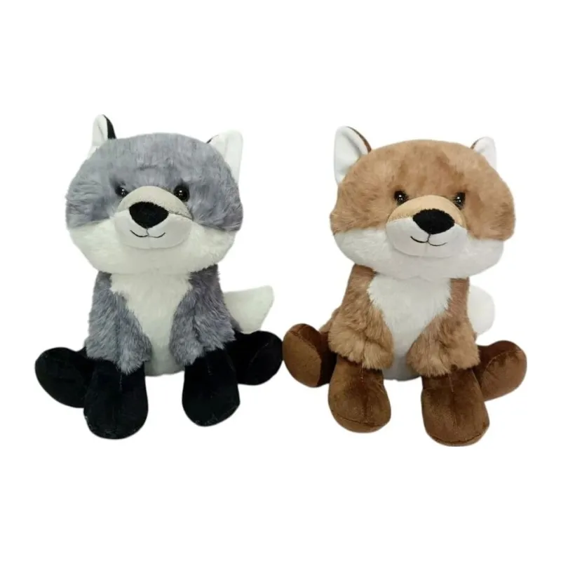 PB31563-23 Peluş Oturan Tilki 23 cm