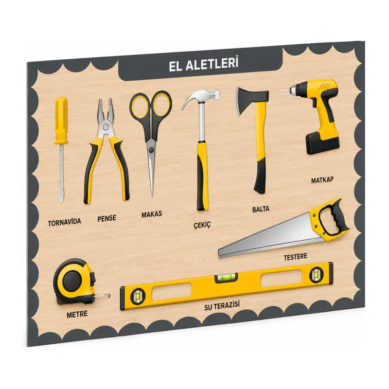3210 Ahşap El Aletleri Bul-tak