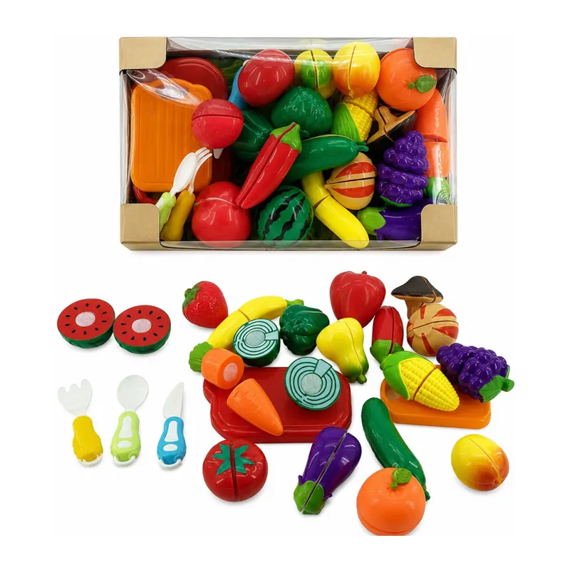 URT007-KUTU-3 41 Pcs Kesilebilen Meyve Sebze Manav