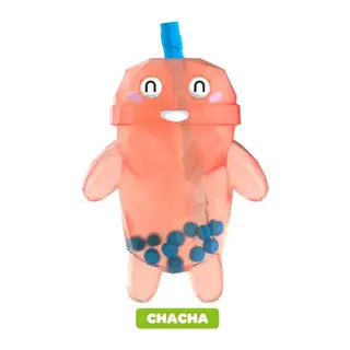 Bubble Tea Crystal Boba Pals Serisi 14 cm