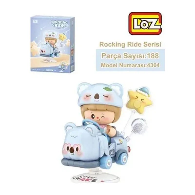 LZ-4304 NessiWorld KOALA SALLANMA SÜRÜŞÜ 188 PARÇA BLOCK OYUNCAK