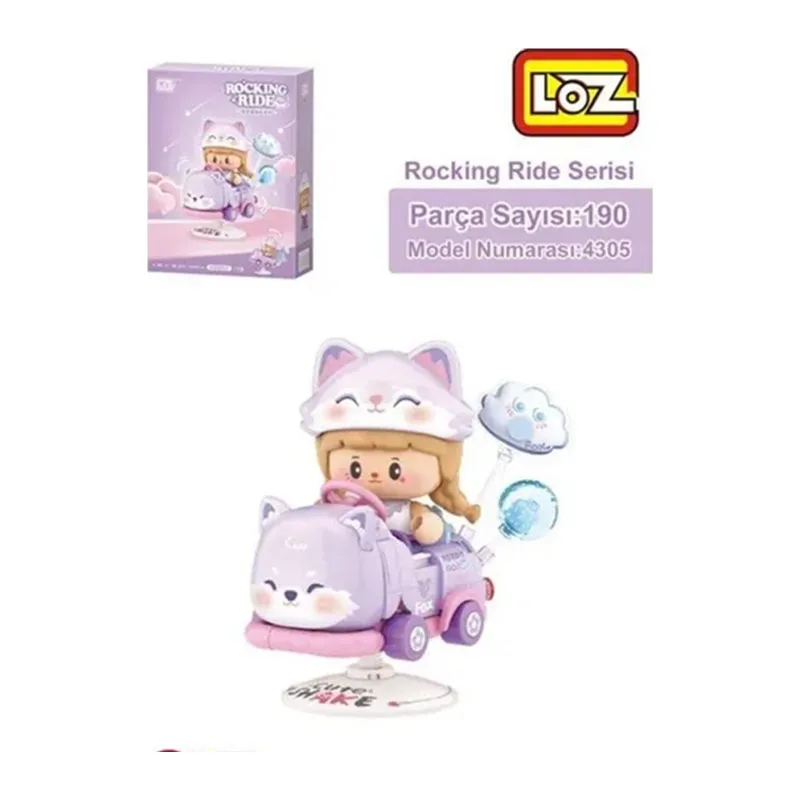 LZ-4305 NessiWorld FOX SALLANMA SÜRÜŞÜ 190 PARÇA BLOCK OYUNCAK