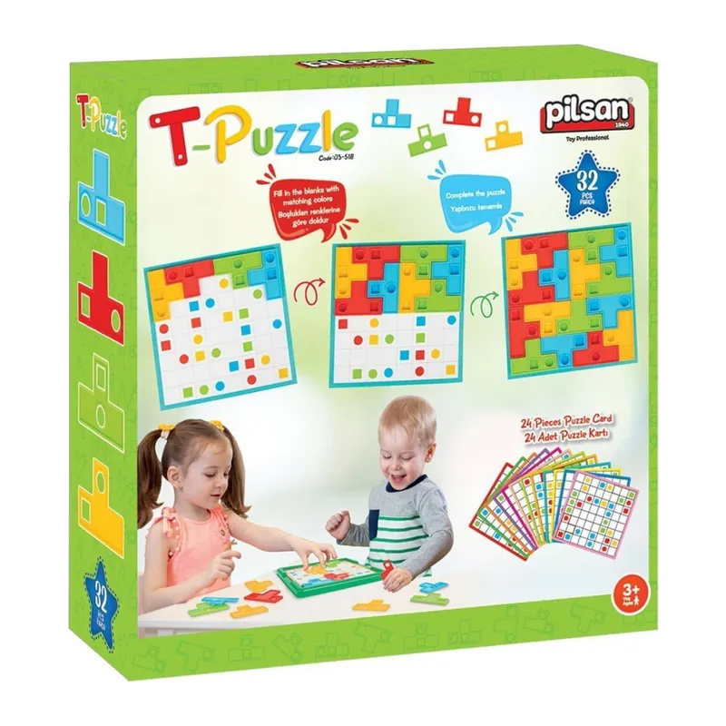 03 518 T Puzzle 32 Parça