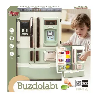 VRD10650 Işıklı Ve Sesli Aksesuarlı Buzdolabı