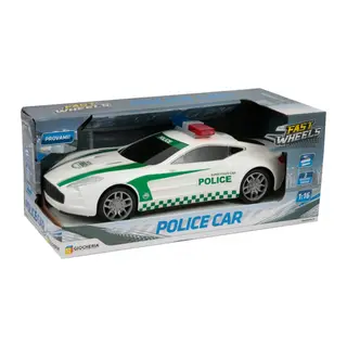 1:16 Işıklı ve Sesli Polis Arabası