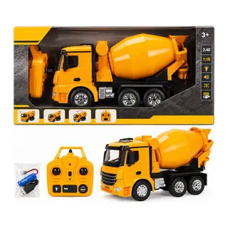 5084 İŞ MAKİNESİ 1 18 BETON MİKSERİ FF 9CH 3 7V USB 2 4 GHZ SESLİ (adet fiyatıdır)