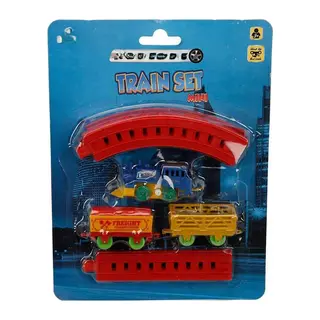 Kurmalı Raylı Mini Tren Seti 11 Parça