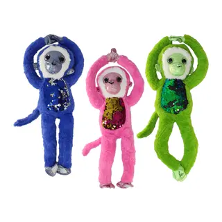 Süslü Maymunlar Peluş Oyuncak 45 cm 1 adet