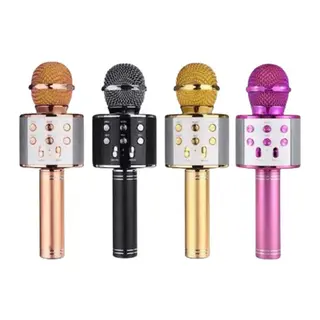 WS-858 Ses Değiştirmeli Karaoke Mikrofon