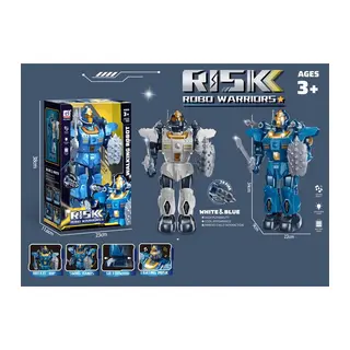 Işıklı Müzikli Roket Atan Robot