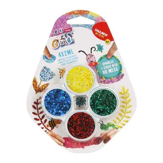Hobi Set Magic Glitter 4X2ML