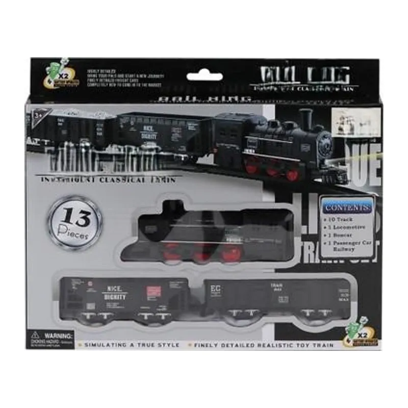 TL05 13 Parça Işıklı Klasik Tren