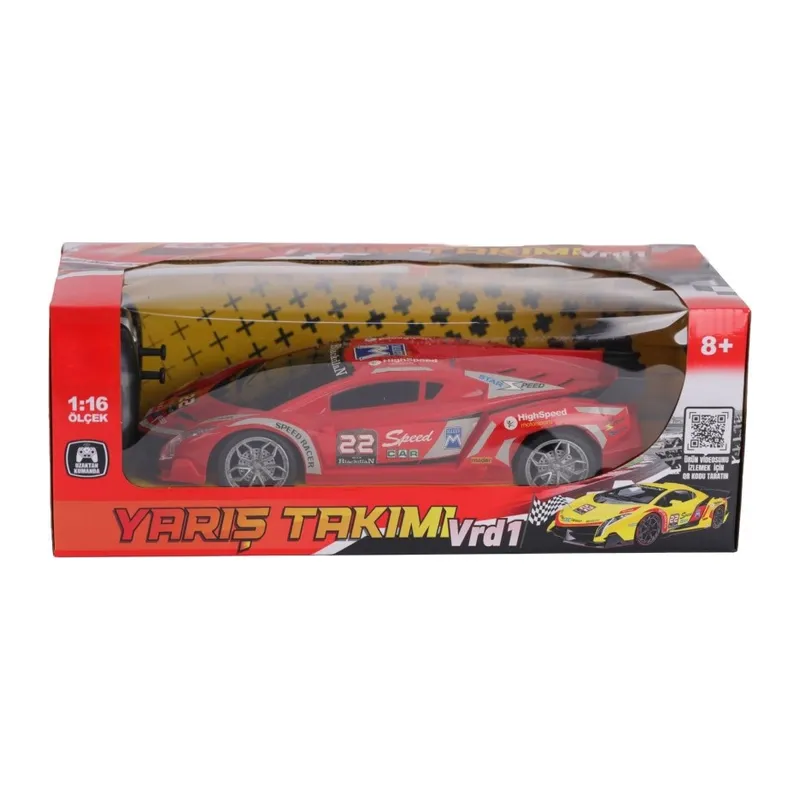 10728 Uk Ff Şarjlı 1 16 Desenli Yarış