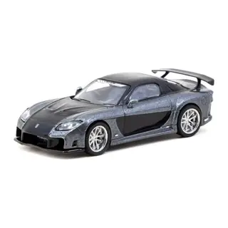 1/64 Mazda RX-7 VeilSide Fortune7 Grey Metallic / Black